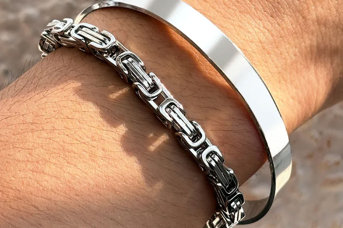 joyería masculina pulsera anillo 2026