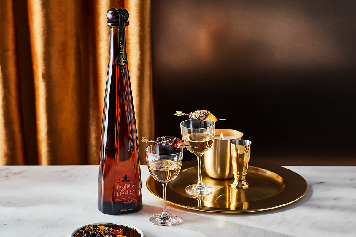 botella de tequila Don Julio 1942
